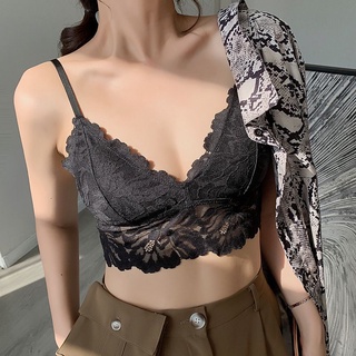 Bralette💜《พร้อมส่ง》 บราลูกไม้สไตล์ฝรั่งเศส สวยมากกก เนื้อผ้านุ่มไม่บาดผิว ไร้โครง สวมใส่มีสไตล์สุดๆ