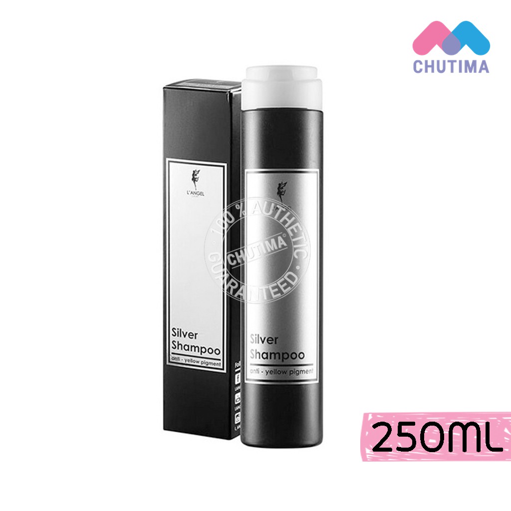 💥(ตัดฝา)💥แอลแองเจล ลัคซ์ซูรีย์ ซิลเวอร์ แชมพู 250 มล. L' ANGEL Luxury Silver Shampoo 250 ml.