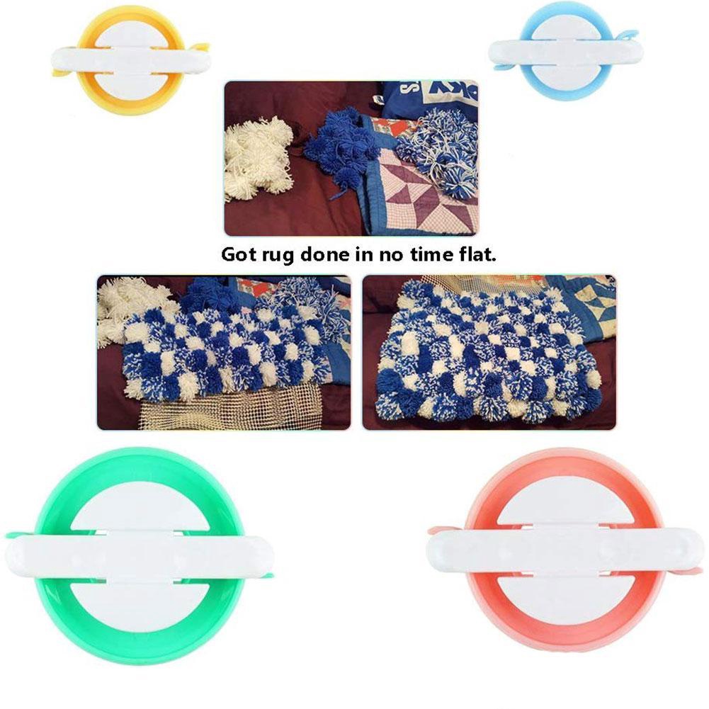 ชุดเครื่องมือถักนิตติ้ง ปอมปอม ปอมปอม DIY H1F9 4 ชิ้น - รูปที่ 5