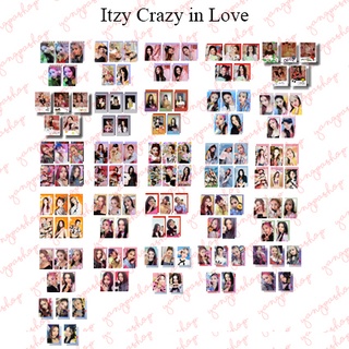 [พร้อมส่ง] Itzy CRAZY IN LOVE ISJI PHOTOCARD FAN MADE UNOFFICIAL YANGPASHOP RYUJIN Moslem YUNA