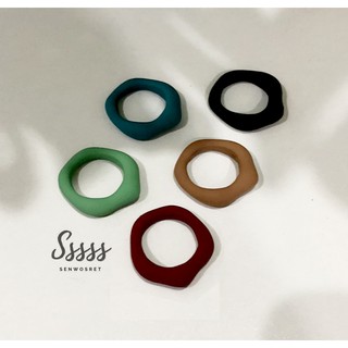 RINGSET 04 -  RICH COLOR RINGS (5 RINGS)