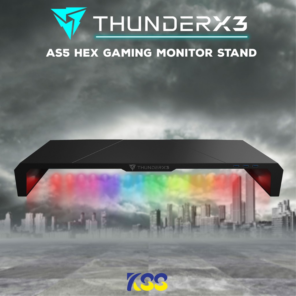 Thunderx3 as5 hex gaming monitor online stand