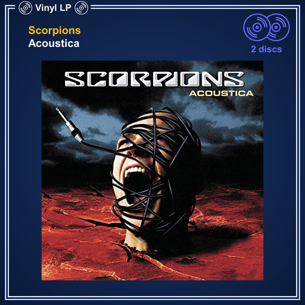 [แผ่นเสียง Vinyl LP] Scorpions - Acoustica [ใหม่และซีล SS]