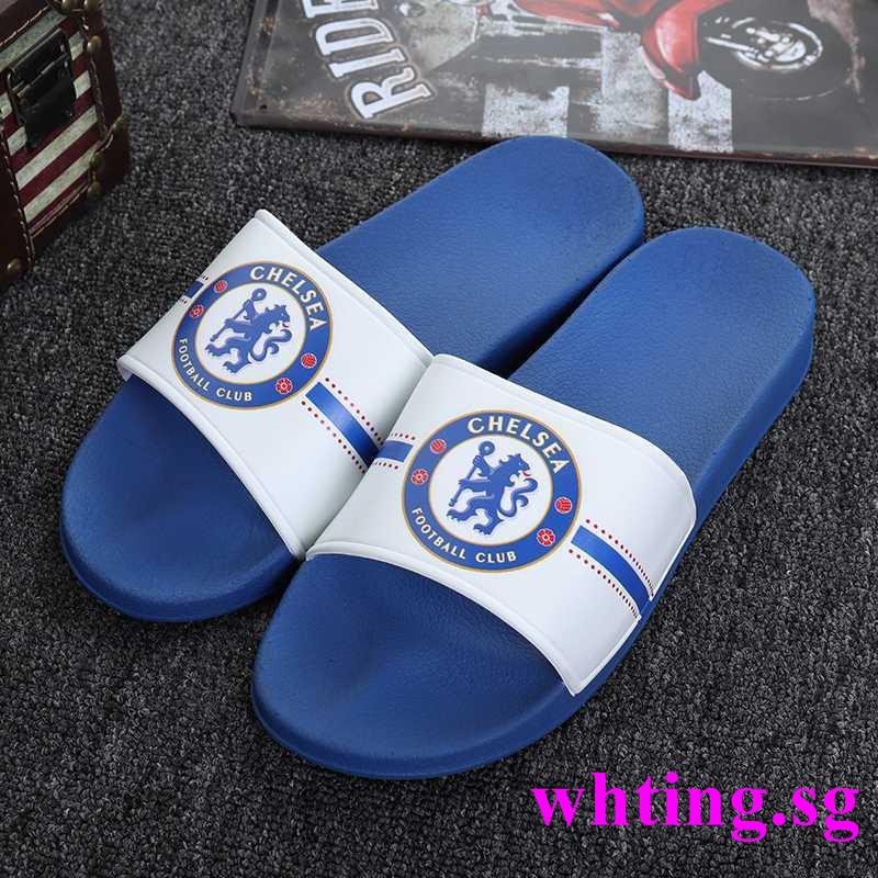 สินค้าพร้อมLFC Manchester MC MU Liverpool FC Football Team LOGO Slippers Chelsea AS Team LOGO Club LOGO Casual Slippers YNWA