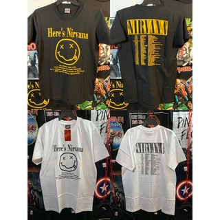 เสื้อยืดผ้าฝ้ายพิมพ์ลายNR140 เสื้อยืดวงร็อค NIRVANA เนอวานา เสื้อวง เสื้อยืดเนวานา เสื้อวินเทจ