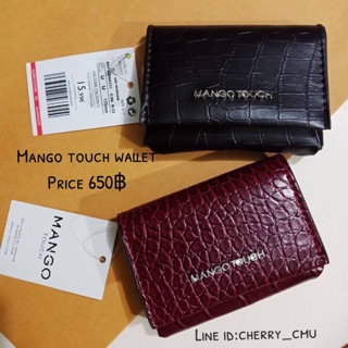 Mango touch wallet แท้ราคาถูก