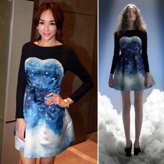 Sretsis Collection “Up in the clouds” Bright Night Sweetheart Dress(มือ2)