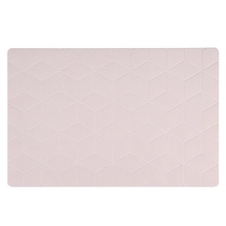 FREE HOME แผ่นรองจาน RUBIX สีกะปิ ที่รองภาชนะ ของใช้บนโต๊ะอาหาร