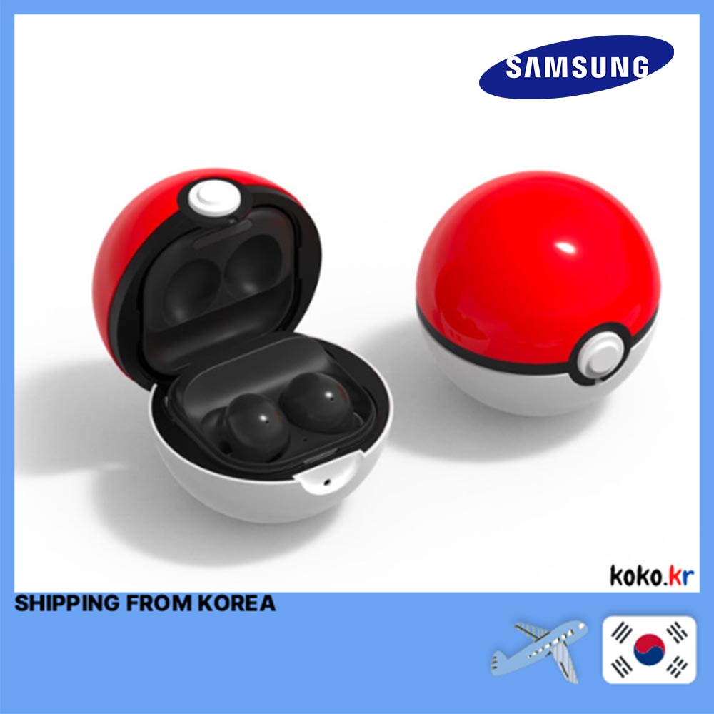เคส Samsung Galaxy Pokemon Monster Ball PokeBall สําหรับ Buds 2 Buds Pro Buds Live ของแท้ 100% พร้อม FREEBIES