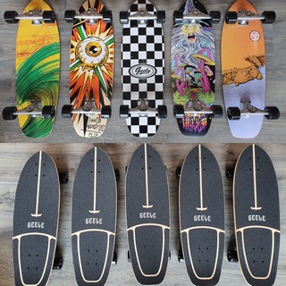 [พร้อมส่ง] มีcode ลดเพิ่ม -GEELE Surf Skate Board CX4