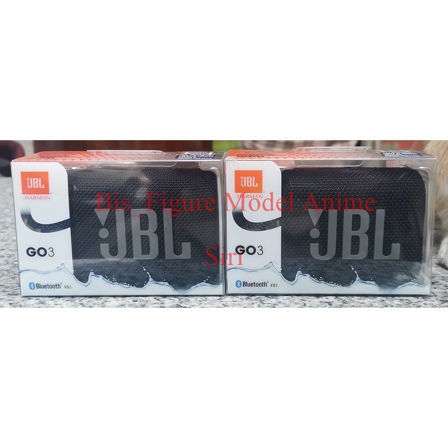JBL Go 2 / JBL Go 3 ลำโพงบลูทูธ  สีดำ แท้ 100% มือ 1 รับประกันศูนย์ไทย(มหาจักร) 1 ปี มีสติกเกอร์มหาจ