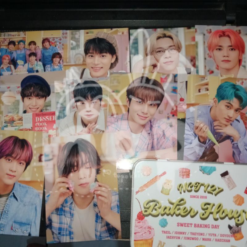 TIN CASE MD BAKER HOUSE NCT 127 TAEIL JOHNNY YUT TAEYANG DOYOUNG JAEHYYUN JUNGWOO MARK HAECHAN