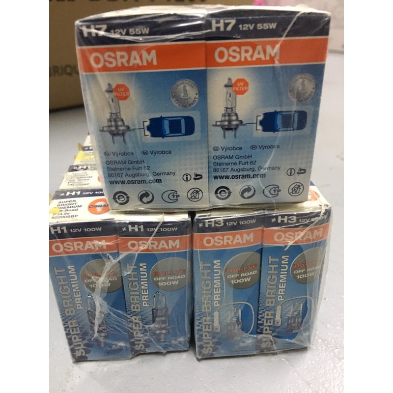 OSRAM H1 H3 H7 OSRAM BULB