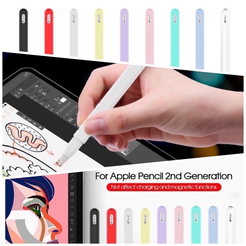 Clearance Sales ! <พร้อมส่ง>เคสซิลิโคน apple pencil gen 2 (silicone case apple pencil gen 2)