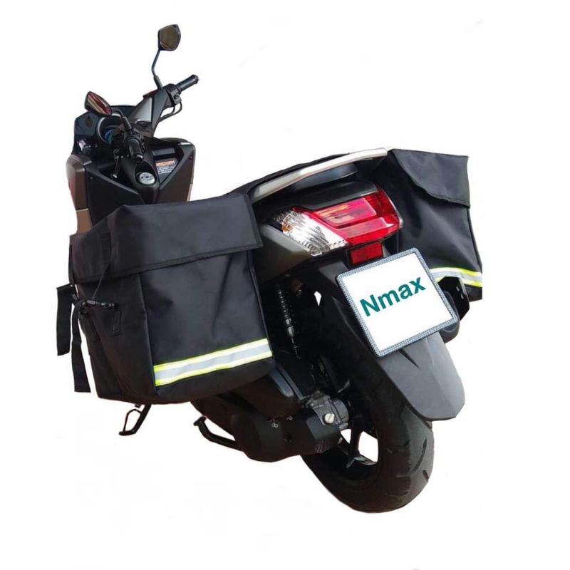 กระเป๋าพาดเบาะมอเตอร์ไซค์ ไซส์ XL เพิ่มระยะพาดเบาะ สำหรับรถรุ่นใหญ่ (PCX,NMAX)) ราคา ถูกที่สุด ดีลบีเคเค แกลเลอรีภาพที่ 7