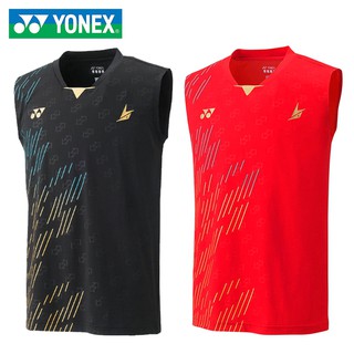 Yonex เสื้อแขนกุดแบบแห้งเร็วสําหรับผู้ชาย