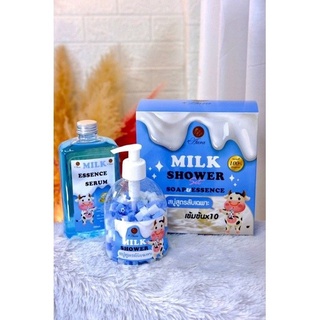 Milk shower soap essenceสบู่สูตรลับ