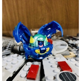 BAKUGAN HARPUS BLUE AQUOS BATTLE BRAWLERS B2