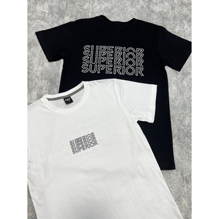 เสื้อแฟชั่น เสื้อยืด Unisex สกรีน SUPERIOR งานหน้า-หลังใส่ได้ทั้งผู้หญิงและผู้ชาย