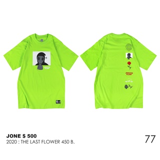 !!! SIZE S ลดแรง 280-300 !!! // 2020 JONE500 เสื้อยืดสกรีนลาย A แถม STICKER 2 ชิ้นทุกรายการ