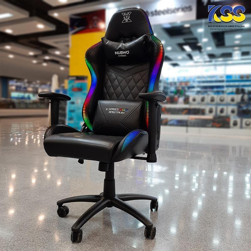 NUBWO X107 เก้าอี้เกมมิ่ง ไฟ RGB Gaming Chair รับประกันสินค้า 1 ปีเต็ม พร้อมส่ง