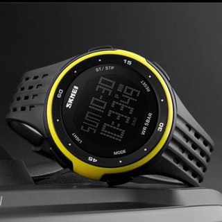 SKMEI 1219 Yellow นาฬิกาสปอร์ตหญิง แบรนด์ของแท้