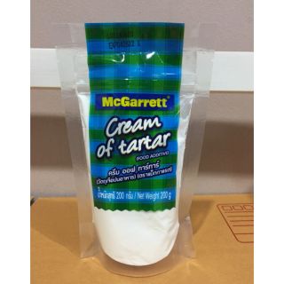 Mcgarrett " Cream of tartar " ขนาด 200 กรัม