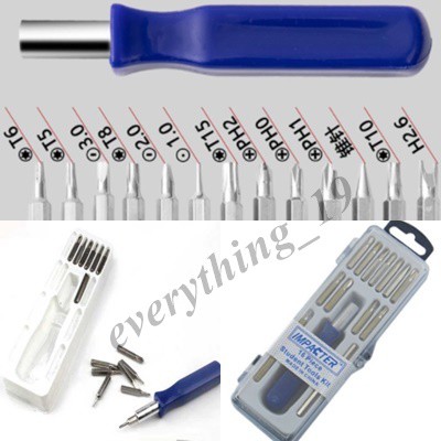 ไขควงเปลี่ยนหัว พร้อมกล่องสี่เหลี่ยม แพ็ค 16 หัว พร้อมส่ง(DBE026 )