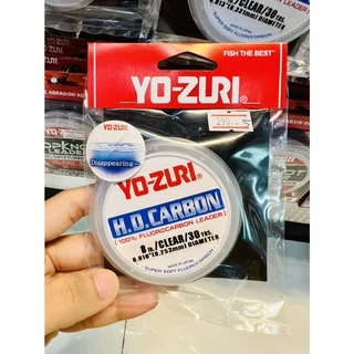 สายช็อค YO-ZURI Fluorocarbon 100% H.D.Carbon
