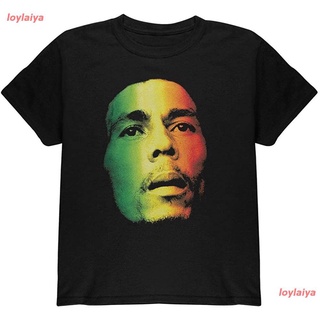 เสื้อยืดฤดูร้อน Bob Marley - Face Youth T-Shirt บ็อบ มาร์เลย์ เร็กเก เสื้อยืดพิมพ์ลาย เสื้อยืดผู้ เสื้อยืดผูหญิง