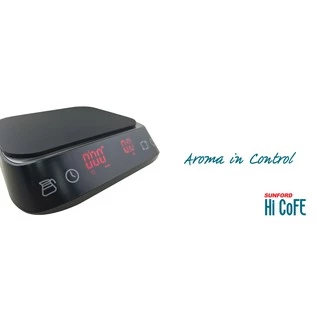 เครื่องชั่งดิจิตอล Sunford Hi CoFE พิกัด 3 กิโลกรัม ละเอียด 0.1g/1g สำหรับงานกาแฟ อาหาร มืออาชีพ