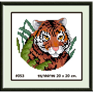 ไอแอมครอสติช iamcrossstitch DIY รหัสTmini-053 20x20 cm. ชุดอุปกรณ์งานฝีมือปักครอสติชครบชุด