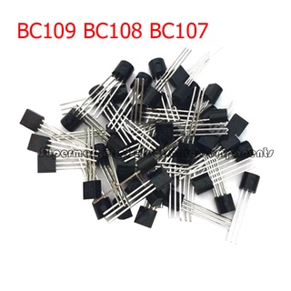 ทรานซิสเตอร์ BC109 TO92 BC109B TO-92 BC107 BC107B BC108 BC108B 10 ชิ้น