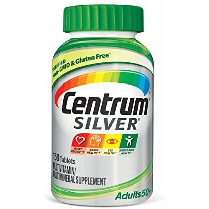 Centrum Silver Multivitamin for Adults 50 Plus 150 Tablets