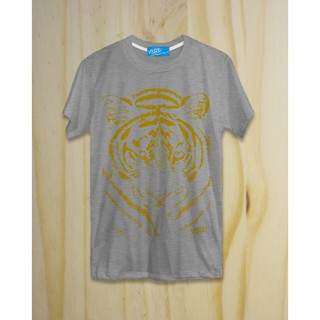 เสื้อยืด Gold Toger สีเทาอ่อน แบรนด์ VERz