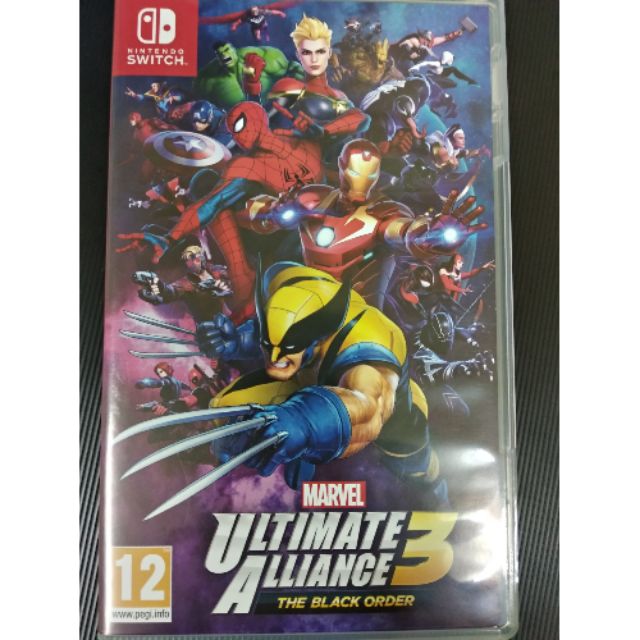 Marvel Ultimate Alliance 3 มือสอง แผ่นเกมส์ Nintendo Switch
