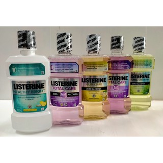 Listerine Zero Mouthwash ลิสเตอรีน ซีโร น้ำยาบ้วนปาก  500 มล. มี 5 สูตร