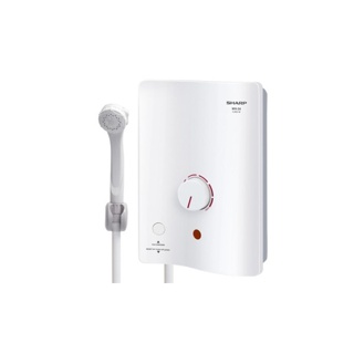 SHARP เครื่องทำน้ำอุ่น WH-34 รุ่นใหม่ มีปุ่มเช็ค ELB breaker