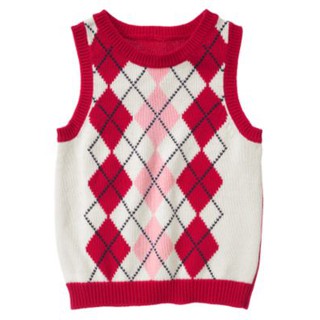 พร้อมส่ง Gymboree Argyle Sweater Vest ไซส์ S (สินค้านำเข้าจาก USA)