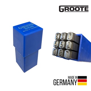 Groote/Masus เหล็กตอกตัวเลข Made in Germany