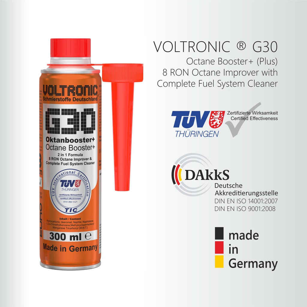 Voltronic G30 (Octane Booster) 300 ml. Shopee Thailand