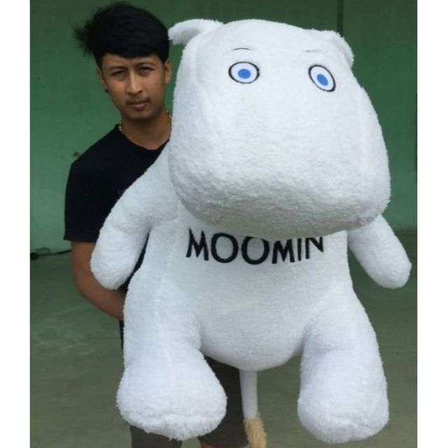 ตุ๊กตามูมิน  มูมิน ขนาด 110 เมตร ราคาพิเศษ  มีโค้ดลด 100-.