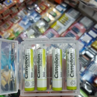 ถ่านชาร์จ Camelion Always Ready AAA 900mAh Ni-MH 1.2V 4ก้อน ของใหม่ ของแท้