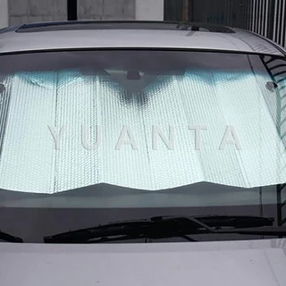 YUANTA ม่านบังแดดรถยนต์ ที่บังแดดรถยนต์ 1 ชิ้น ที่กันแดด ม่านหน้ารถ Casual