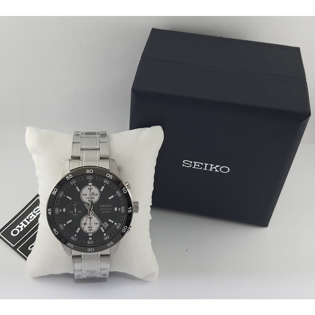 นาฬิกา SEIKO MEN'S SKS647P1 QUARTZ CHRONOGRAPH พร้อมกล่อง (ใหม่)