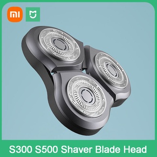 ของแท้ ใบมีดโกนหนวดไฟฟ้า กันน้ํา สําหรับ Xiaomi Mijia S500 S300