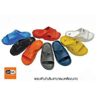 ADDAสีขาว52201เบอร์4-10รองเท้าแตะแบบสวมหญิง,ชาย