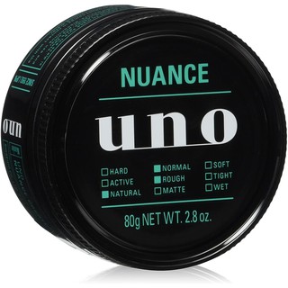 Shiseido ชิเซโด้ UNO Hair Styling Wax Nuance Creator 80g b1005