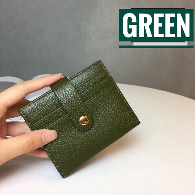 ✨พร้อมส่ง✨กระเป๋าสตางค์ หนังวัวแท้ ใบสั้น #5608