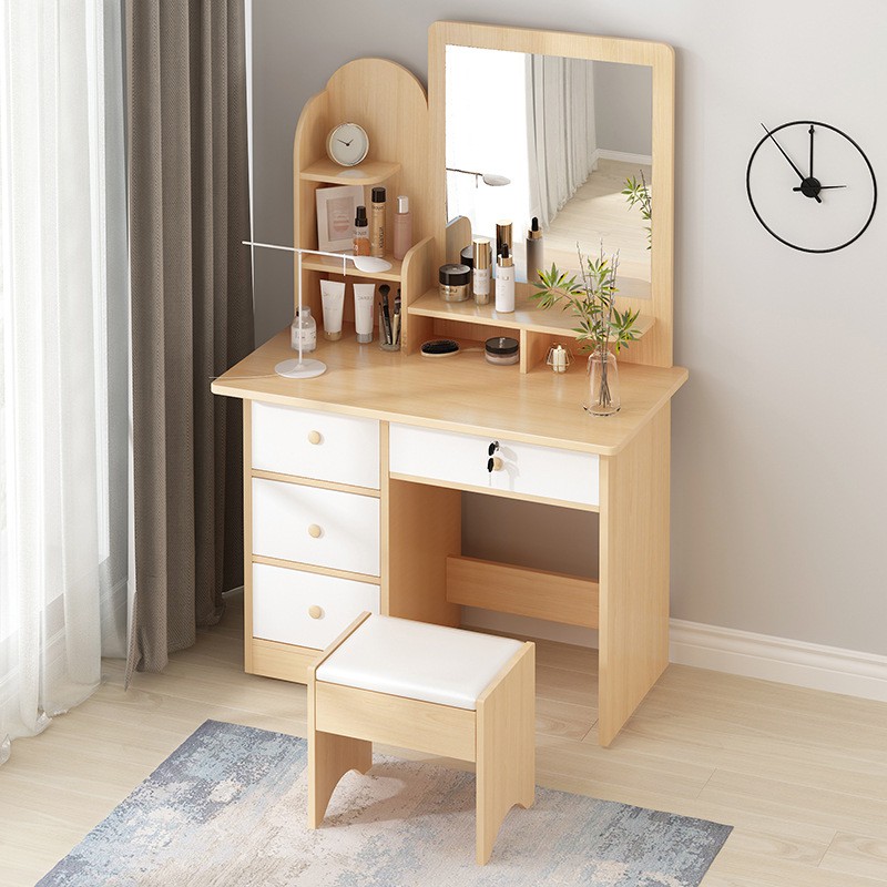 Simple Dressing Table Small-sized Bedroom Storage Cabinet Economy ...